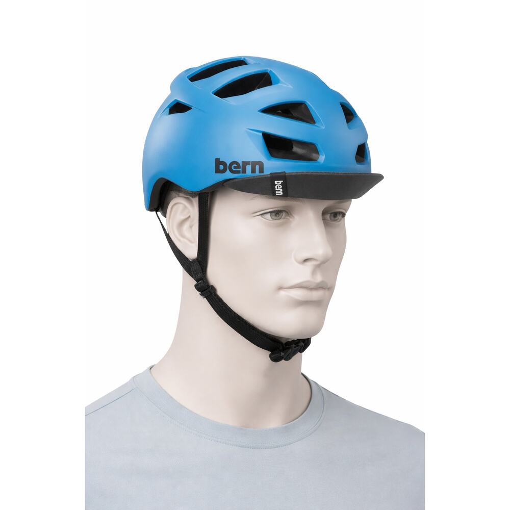 NEW BERN Allston Adult Men’s Bike Helmet Cyan Blue Size Large 59-62 CM